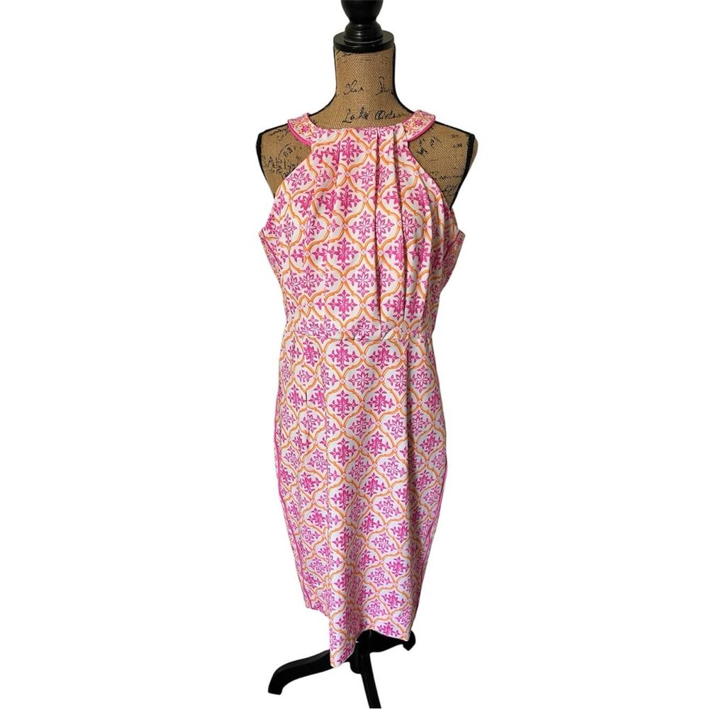 Gretchen Scott Jersey Bougie Dress - East India- Size Large‎